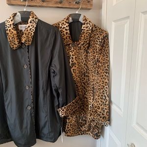 New without tags / Guillaume / Reversible Lightweight Jacket / Animal Print